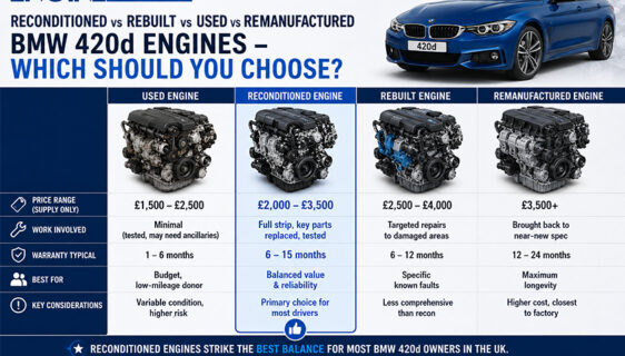Best Reconditioned Engine Option for Your BMW 420d